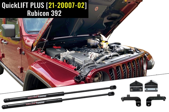 Redline Tuning (21-20007-02) 2021+ Jeep Wrangler Rubicon 392 Hood